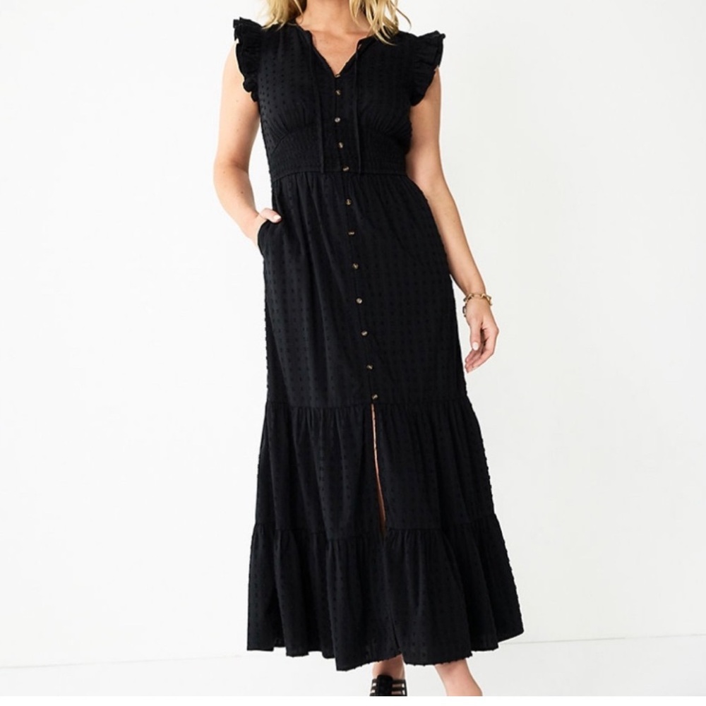 Black Maxi Dress Size 2X-Large